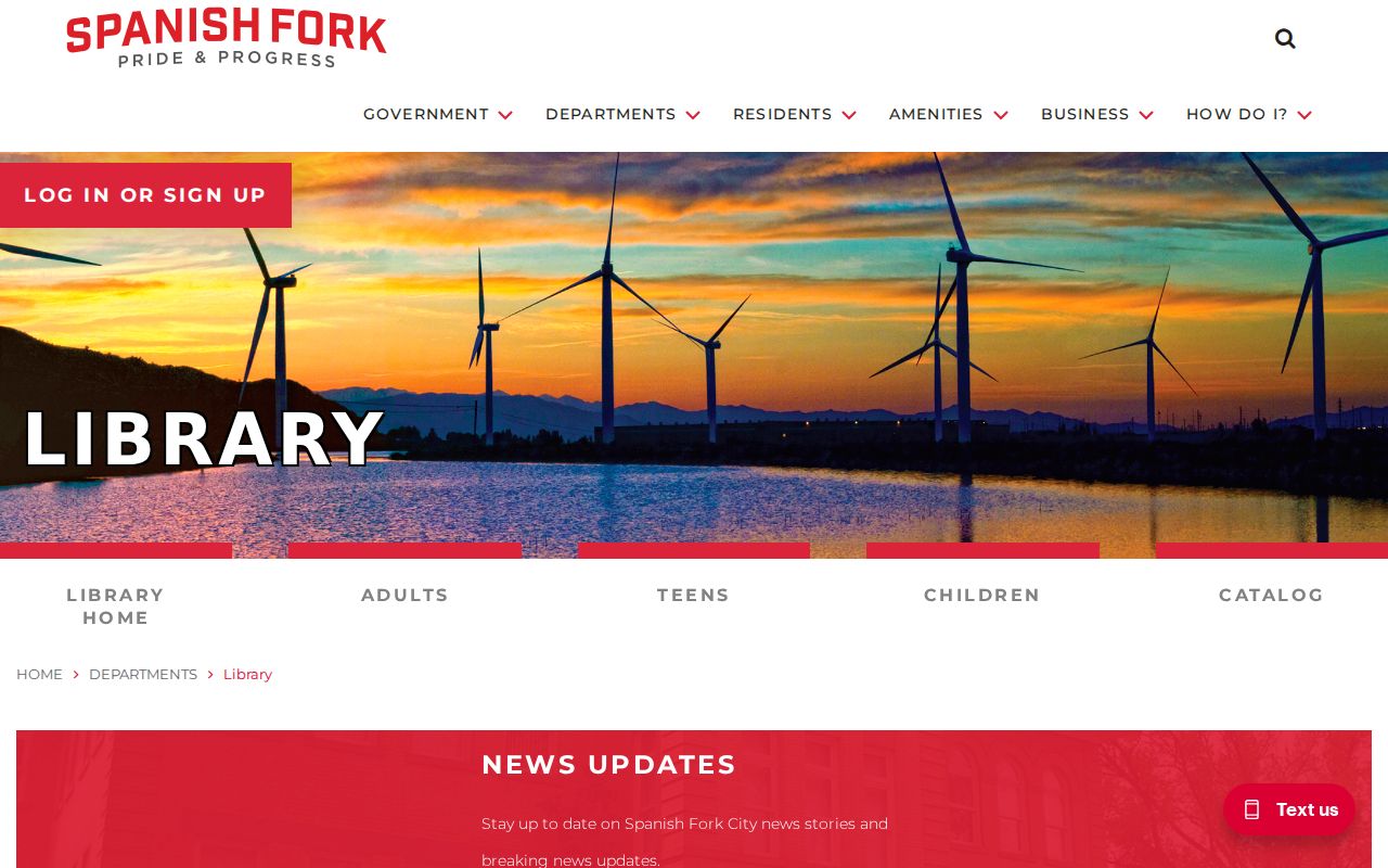 Spanish Fork people directories research through the city library